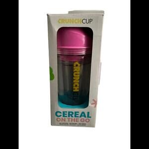 The CrunchCup XL - A Portable Cereal Cup  -  Pink